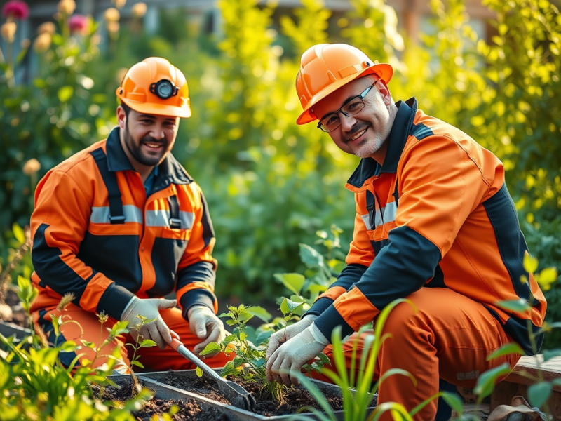 Travaux extérieurs et&nbsp;jardinage